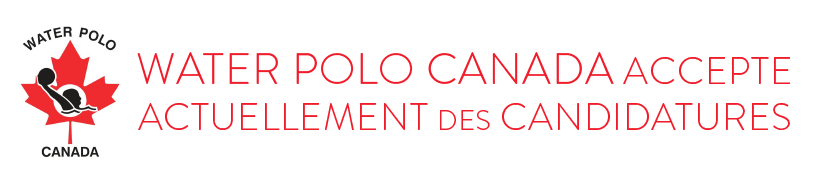 Water Polo Canada accepte actuellement des candidatures