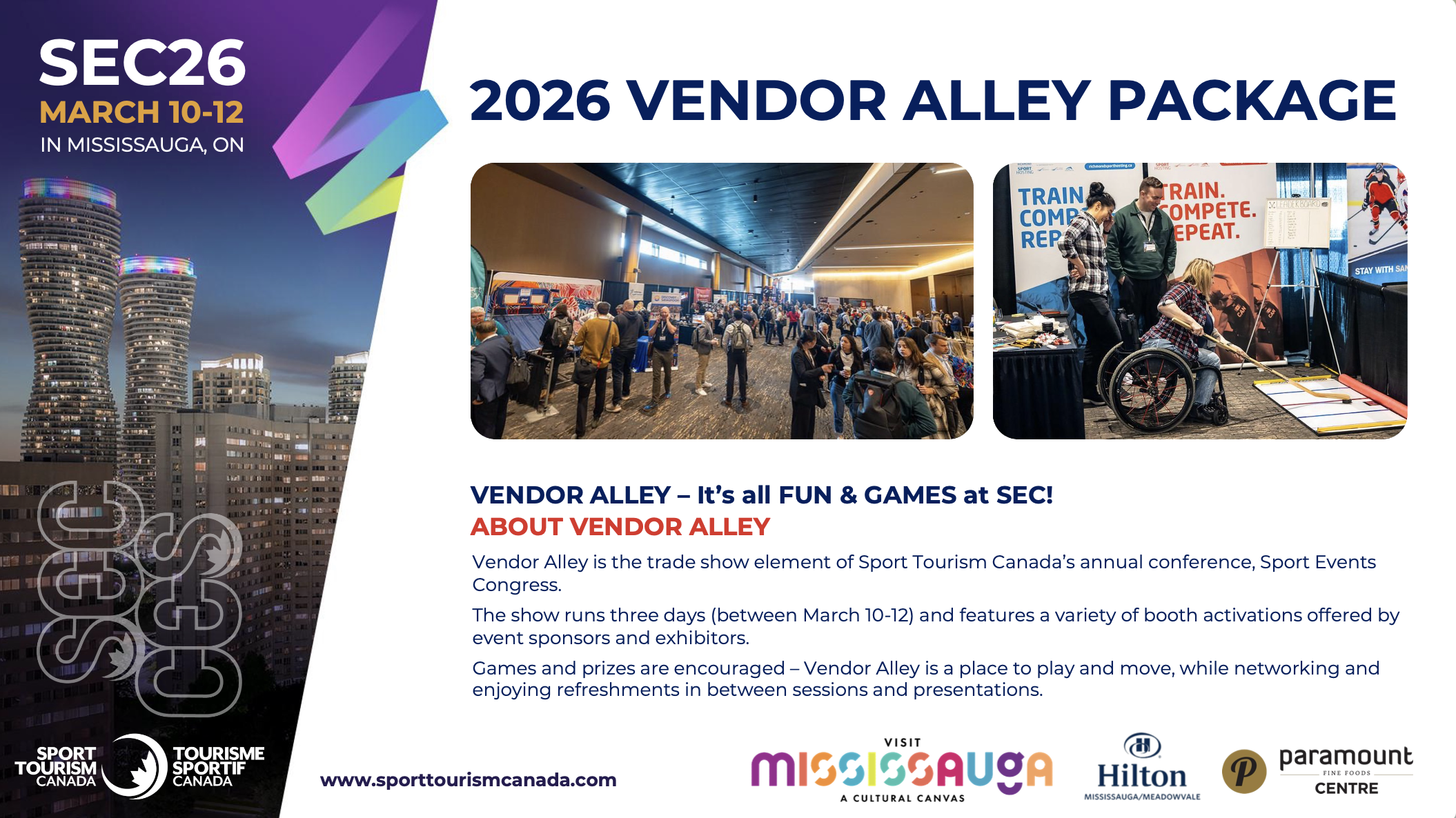 SEC26 Vendor Alley Package