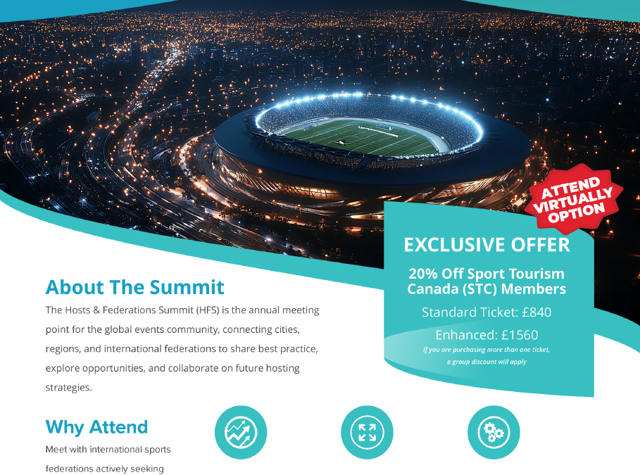 Exclusive Offer – 20% OFF for Sport Tourism Canada Members