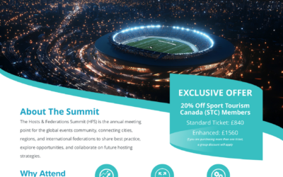 Exclusive Offer – 20% OFF for Sport Tourism Canada Members